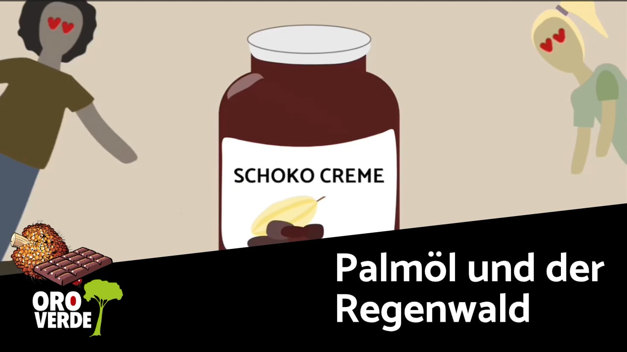 Palmöl für Kinder erklärt: Was Schokocreme mit Palmöl zu tun hat.